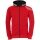 Kempa Bluza z kapturem (Hoodie) Full Zip Core 26 czerwony dziecięcy