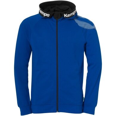 Kempa Bluza z kapturem (Hoodie) Full Zip Core 26 niebieska królewska męska