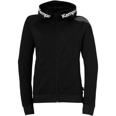 Kempa Bluza z kapturem (Hoodie) Full Zip Core 26 czarna Damska