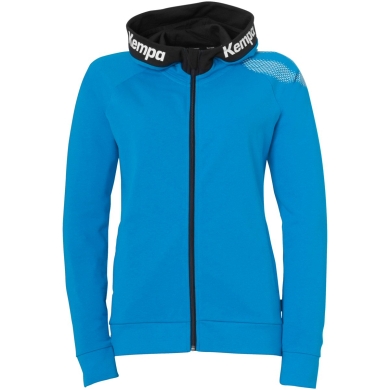 Kempa Bluza z kapturem (Hoodie) Full Zip Core 26 kempablau Damska