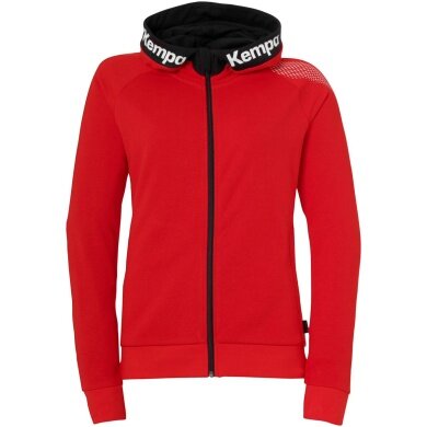 Kempa Bluza z kapturem (Hoodie) Full Zip Core 26 czerwona Damska