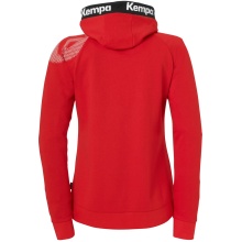 Kempa Bluza z kapturem (Hoodie) Full Zip Core 26 czerwona Damska