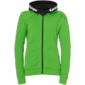 Kempa Bluza z kapturem (Hoodie) Full Zip Core 26 zielona Damska