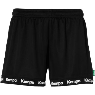 Kempa Spodenki Sportowe Short Wave 26 (100% Poliester) krótkie czarne damskie