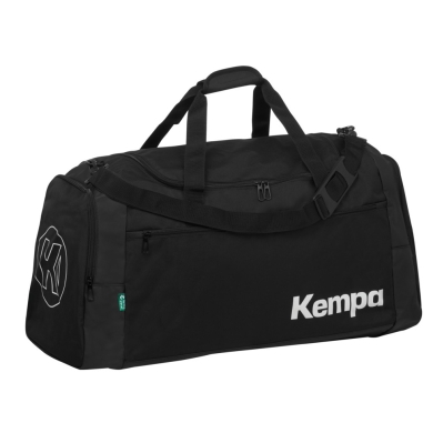 Torba sportowa Kempa (Rozmiar S - 30 litrów) czarna 48x24,5x24cm