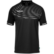 Koszulka sportowa Kempa Wave 26 (100% poliester) czarna/antracytowa męska