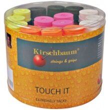 Kirschbaum Overgrip Touch it 0.5mm (ekstremalna przyczepność) kolorowo sortowane 60 sztuk w pudełku