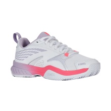 KSwiss buty tenisowe Speedex HB Clay/Sandplatz 2025 - biały/orchid/pink damskie