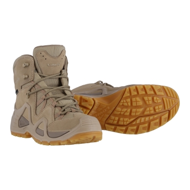 Lowa Military-Buty robocze Zephyr GTX MID TF (zamsz, wodoodporne) desertbeige brązowe damskie