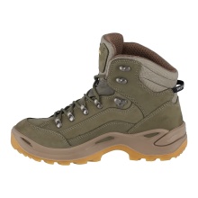 Lowa buty trekkingowe Renegade Mid GTX (wszechstronne, nubuk, wodoodporne) szarozielone/miód damskie