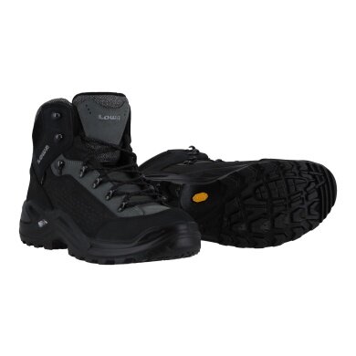 Lowa buty trekkingowe Renegade Warm Mid GTX (zimowe, terenowe, wodoodporne) czarne/szare męskie