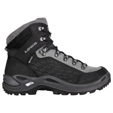 Lowa Buty trekkingowe Renegade Warm Mid GTX (Zimowe, wielofunkcyjne, wodoodporne) czarne/szare Damskie