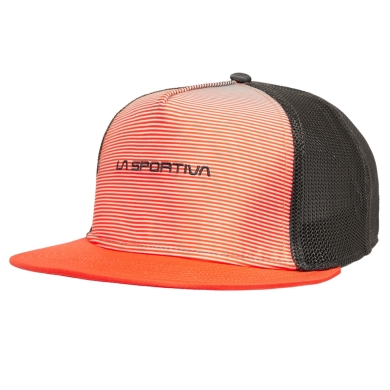 La Sportiva Czapka Basecap Fade Trucker czerwono/węglowo-szara