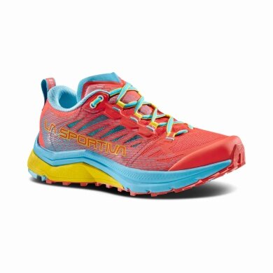 La Sportiva Trail-Buty biegowe Jackal II czerwono/niebieskie damskie