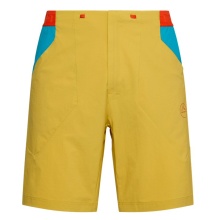 La Sportiva Spodenki wędrówkowe Guard Short (elastyczny pas z sznurkiem) krótki żółty/niebieski męski