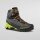 La Sportiva Buty trekkingowe Aequilibrium LT GTX (wędrówki górskie, skóra nubukowa, wodoodporne) w kolorze węgla/lime dla mężczyzn