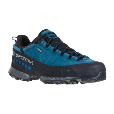 La Sportiva Buty trekkingowe TX 5 Low GTX (skóra nubukowa, podejście, wodoodporne) niebiesko/czarny mężczyźni