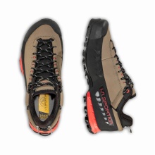 La Sportiva Buty trekkingowe TX 5 Low GTX (skóra nubukowa, podejście, wodoodporne) brązowy/hibiskus damskie