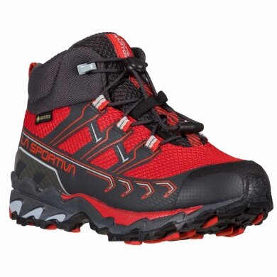 La Sportiva Buty trekkingowe Ultra Raptor II Mid GTX (wodoodporne) czerwono/czarne dziecięce