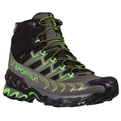 La Sportiva Buty biegowe Ultra Raptor II Mid GTX (wodoodporne) szare/limonkowe męskie