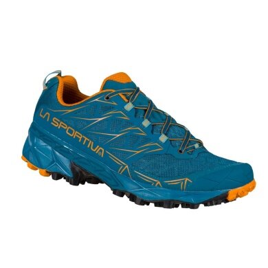 La Sportiva Trail buty biegowe Akyra niebiesko/pomarańczowe męskie