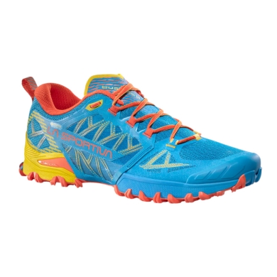 La Sportiva Buty biegowe Trail Bushido III GTX (wodoodporne) tropicblue/żółty/pomarańczowy męskie