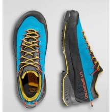 La Sportiva Buty trekkingowe TX 4 Evo GTX (podejście, skóra zamszowa, wodoodporne) tropicblue/żółty męskie