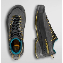 La Sportiva Buty trekkingowe TX 4 Evo GTX (podejście, skóra zamszowa, wodoodporne) węgrografitowy/żółty męskie