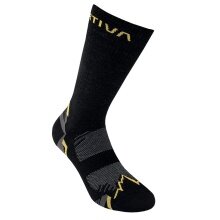 La Sportiva Skarpety Wędrowne (Wełna Merino) czarne/żółte - 1 para