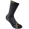 La Sportiva Skarpety Wandersocke X-Cursion (szybkoschnące, lekkie materiały) czarne/żółte - 1 para