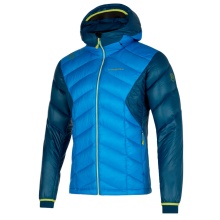 Kurtka Zimowa La Sportiva Aiguille Down (wspinaczka, Primaloft®Gold, ocieplana) stormblue/electriblue Męska