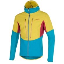 La Sportiva Fleece-Kurtka z kapturem Session Tech Hoody (do skituringu) żółta/niebieska męska