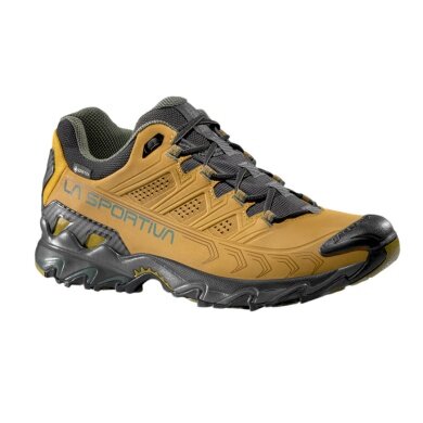 La Sportiva Trail-Wanderschuhe Ultra Raptor II Leather GTX (skóra nubukowa, wodoodporna) brązowo-żółty/czarny męski