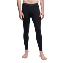 Le Bent Bielizna Spodnie termiczne Core Lightweight (Wiskoza i wełna merino) czarne Mężczyźni