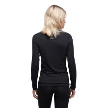 Le Bent Bielizna Damska Longsleeve Core Lightweight Crew (Wiskoza i Wełna Merino) czarna