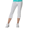 Limited Sports Capri Spodnie Classic (Stretch, 7/8 Długość) białe Damskie