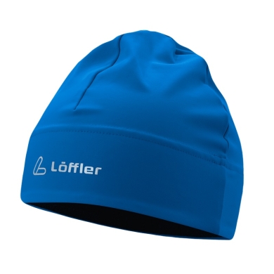 Czapka Löffler (Beanie) Mono - izolacja termiczna - granatowy