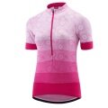 Löffler Koszulka rowerowa Bike Jersey HZ Components (Half-Zip, lekka, szybkoschnąca) magenta/pink Damska