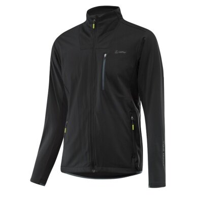 Kurtka Softshell Löffler Nordic TXS (wiatroodporna, oddychająca, wodoodporna) czarna męska