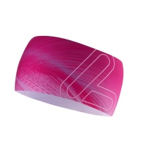 Opaska na głowę Löffler Elastic Headband Open Cut (lekka, elastyczna) magenta