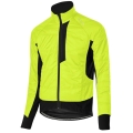 Kurtka rowerowa Löffler Bike Iso-Jacket Hotbond PL60 (PrimaLoft®, wiatroszczelna, wodoodporna) neon żółta męska