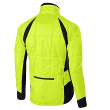 Kurtka rowerowa Löffler Bike Iso-Jacket Hotbond PL60 (PrimaLoft®, wiatroszczelna, wodoodporna) neon żółta męska