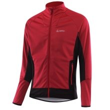 Kurtka Softshell Löffler Verve Windstopper Light (wiatroszczelna, lekka) czerwona męska