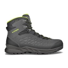 Lowa Buty trekkingowe Explorer II Mid GTX (Trekking, Podróże, wodoodporne) antracytowo-żółte męskie