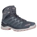 Lowa Buty trekkingowe Innox Pro Mid GTX (wszechstronne, syntetyk/tekstylia, wodoodporne) stalowoniebieski/różowy damskie