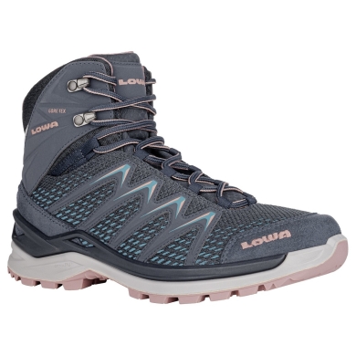 Lowa Buty trekkingowe Innox Pro Mid GTX (wszechstronne, syntetyk/tekstylia, wodoodporne) stalowoniebieski/różowy damskie