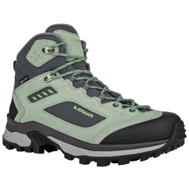 Lowa Buty trekkingowe Corvara Mid GTX (Trekking, zamsz/tekstylia, wodoodporne) patynowa zieleń/szary Damskie