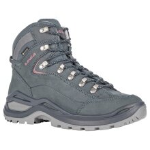 Lowa Buty trekkingowe Renegade Evo Mid GTX (wszechstronne, skóra nubukowa, wodoodporne) stalowoniebieski/stary róż Damskie