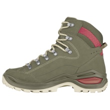 Lowa Buty trekkingowe Renegade Evo Mid GTX (wszechstronne, skóra nubukowa, wodoodporne) szaro-zielone Damskie