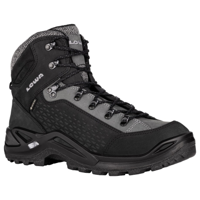 Lowa buty trekkingowe Renegade Warm Mid GTX 2024 (zimowe, do każdego terenu, wodoodporne) czarne/szare męskie